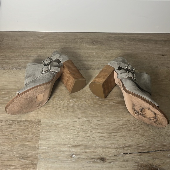 Mercer Edit Gray Ankle Booties Sz 8 - Picture 5 of 6